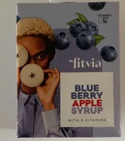Blue berry apple syrup