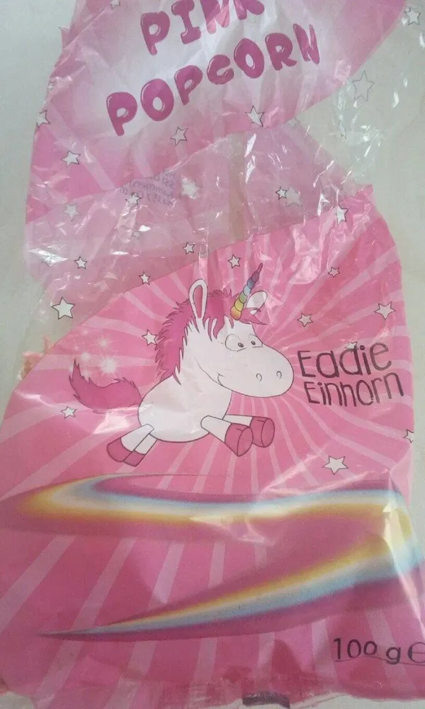 Pink popcorn