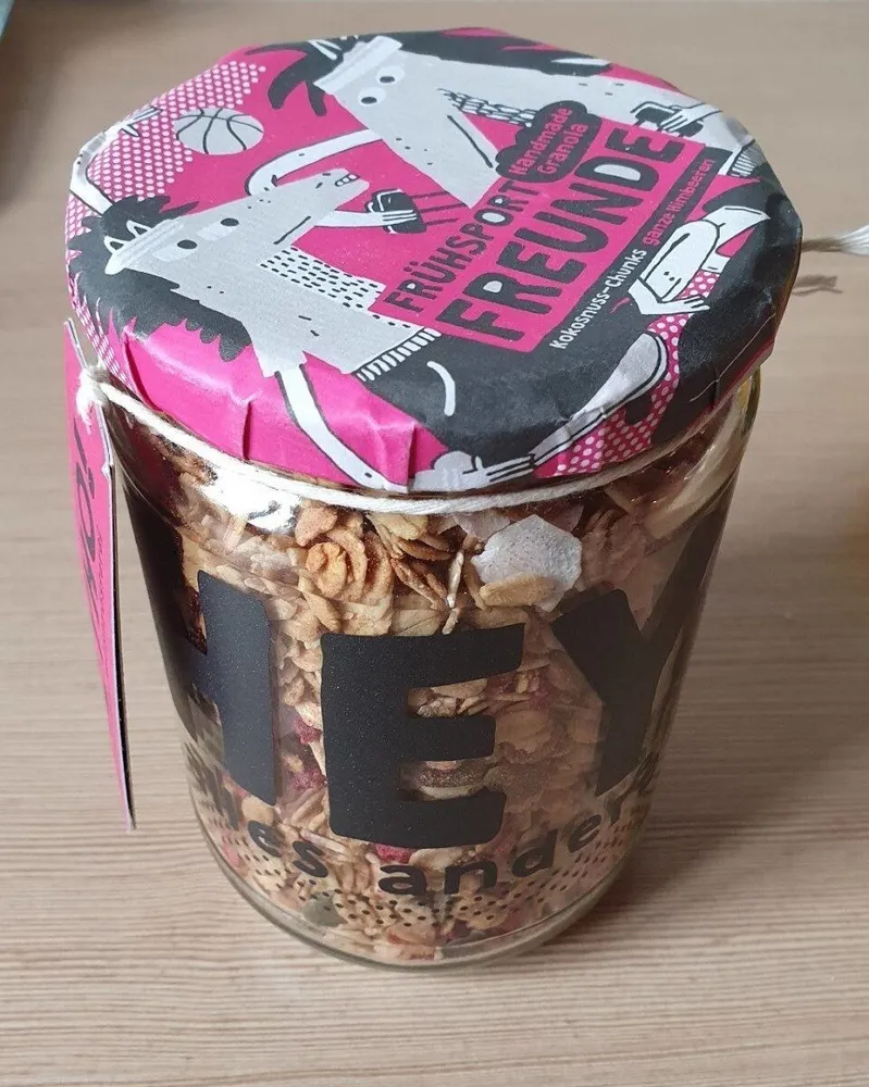 Frühsportfreunde Bio Hafer-Granola mit Früchten