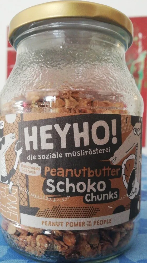 Peanutbutter Schoko Chunks Müsli