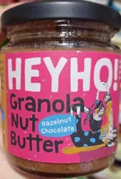 Granola nut butter hazelnut chocolate