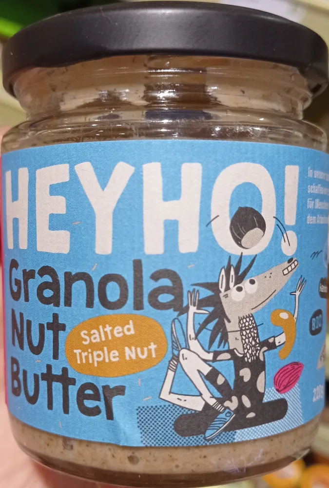 Granola nut butter salted