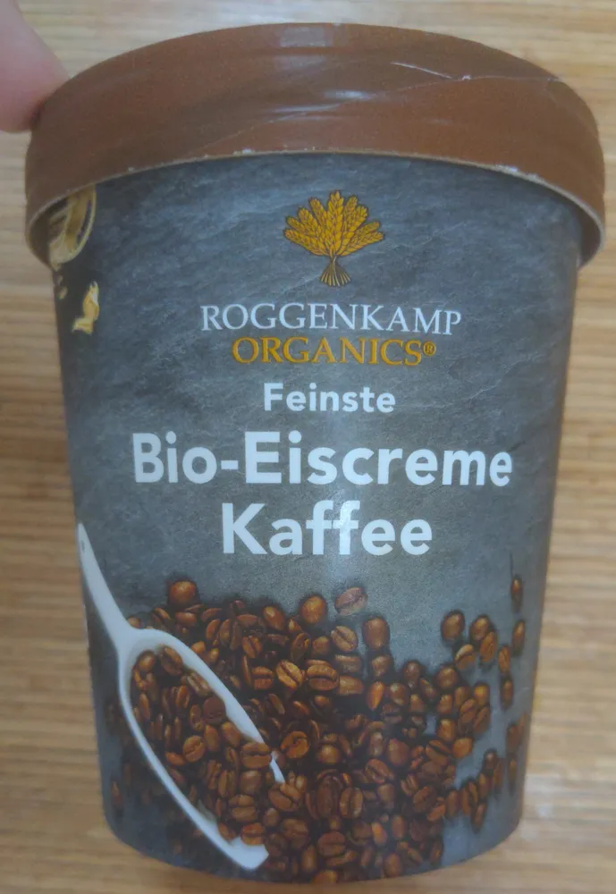 Feinste Bio-Eiscreme Kaffee