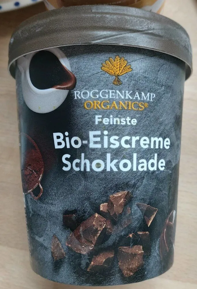 Bio-Eiscreme Schokolade