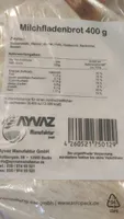 Milchfladenbrot 400g