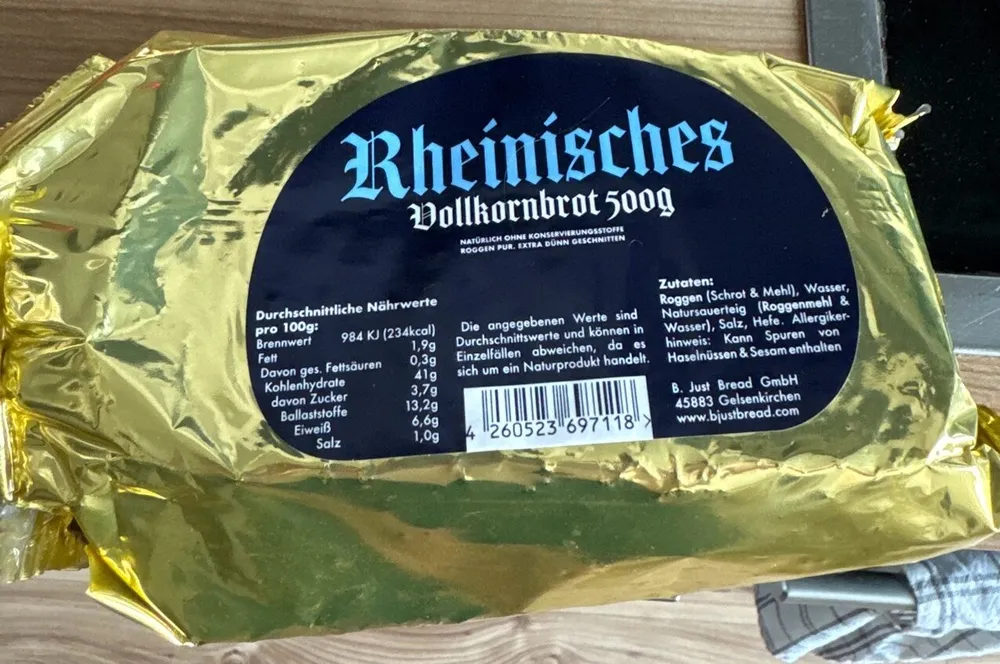 Brot Vollkorn Rheinisches