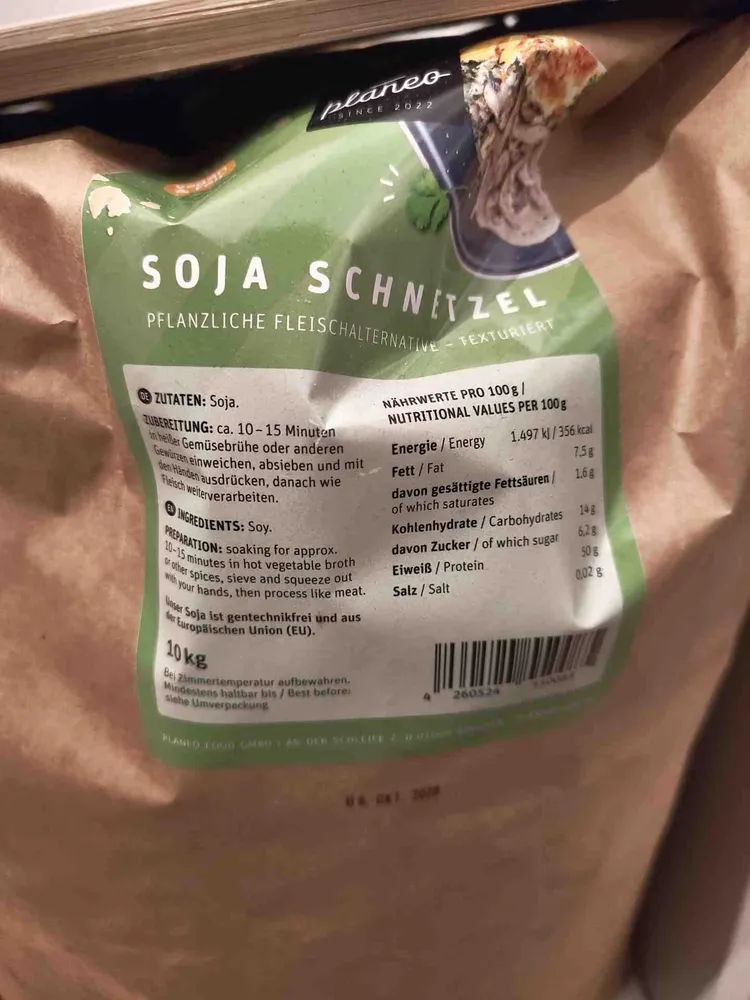 Soja schnetzel
