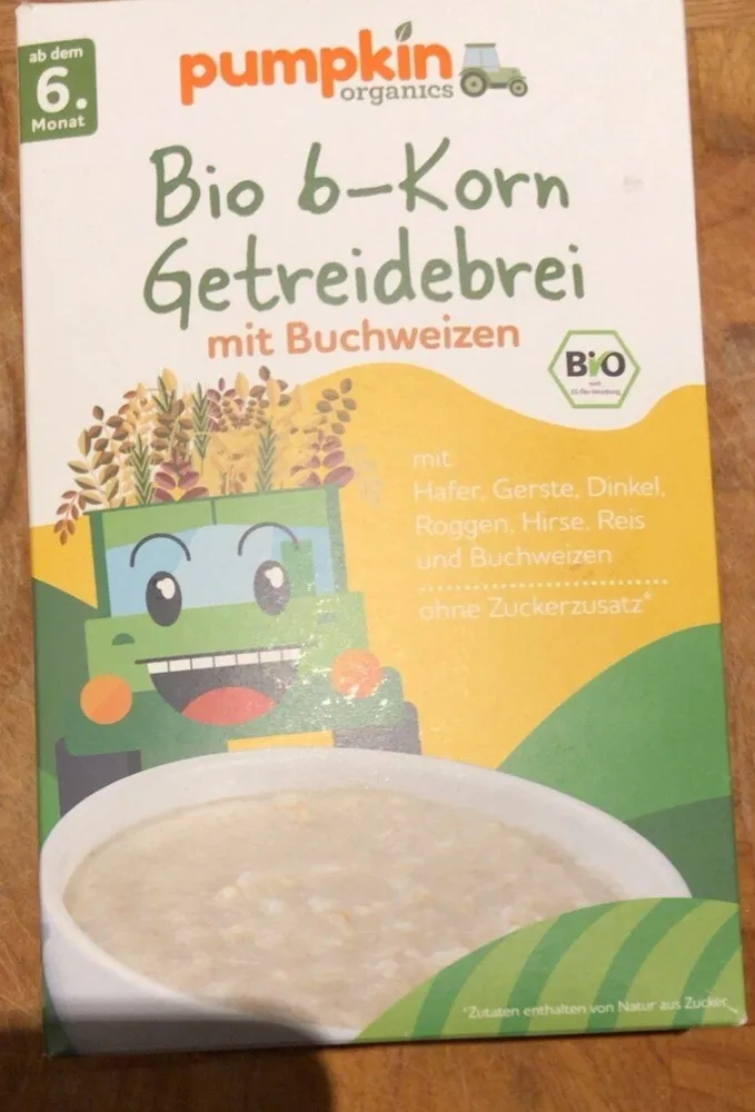 Bio 6-Korn Getreidebrei