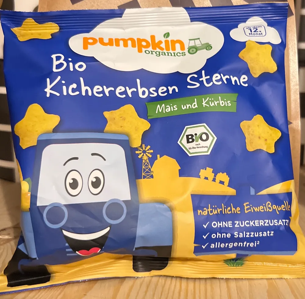 Bio Kichererbsen Sterne