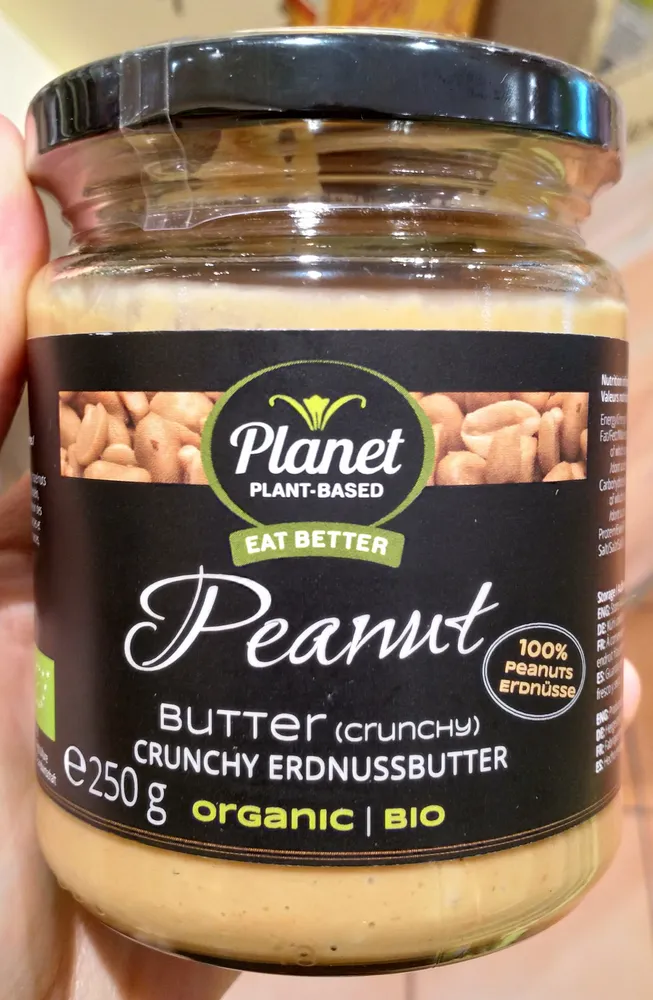 Beurre de cacahuète crunchy