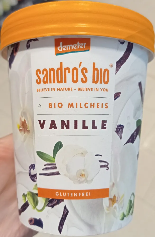 Demeter Bio Milcheis Vanille
