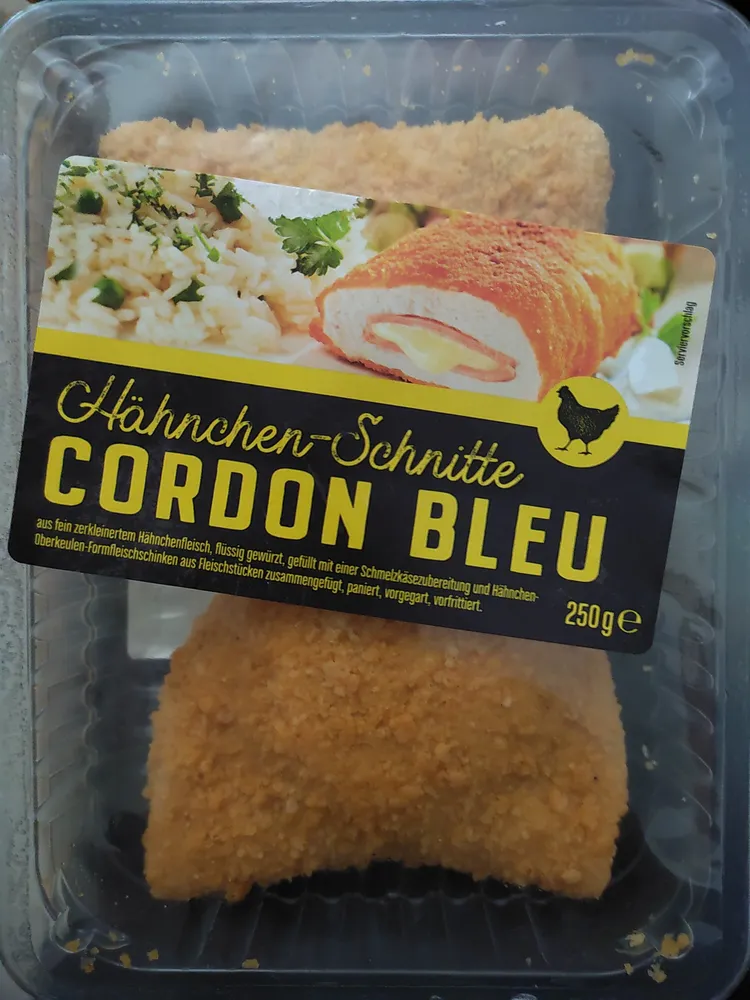 Hähnchen-Schnitte "Cordon Bleu"