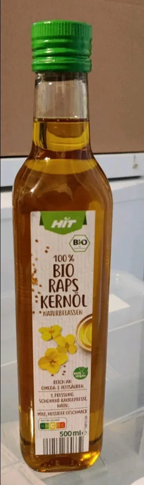 100% Bio Rapskernöl
