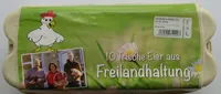 10 frische Eier aus Freilandhaltung