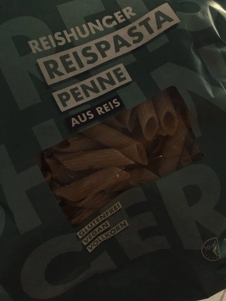 Reis Hunger Reispasta Penne