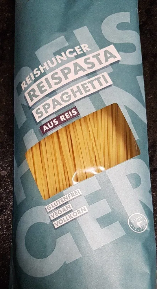 Spaghetti aus Reis