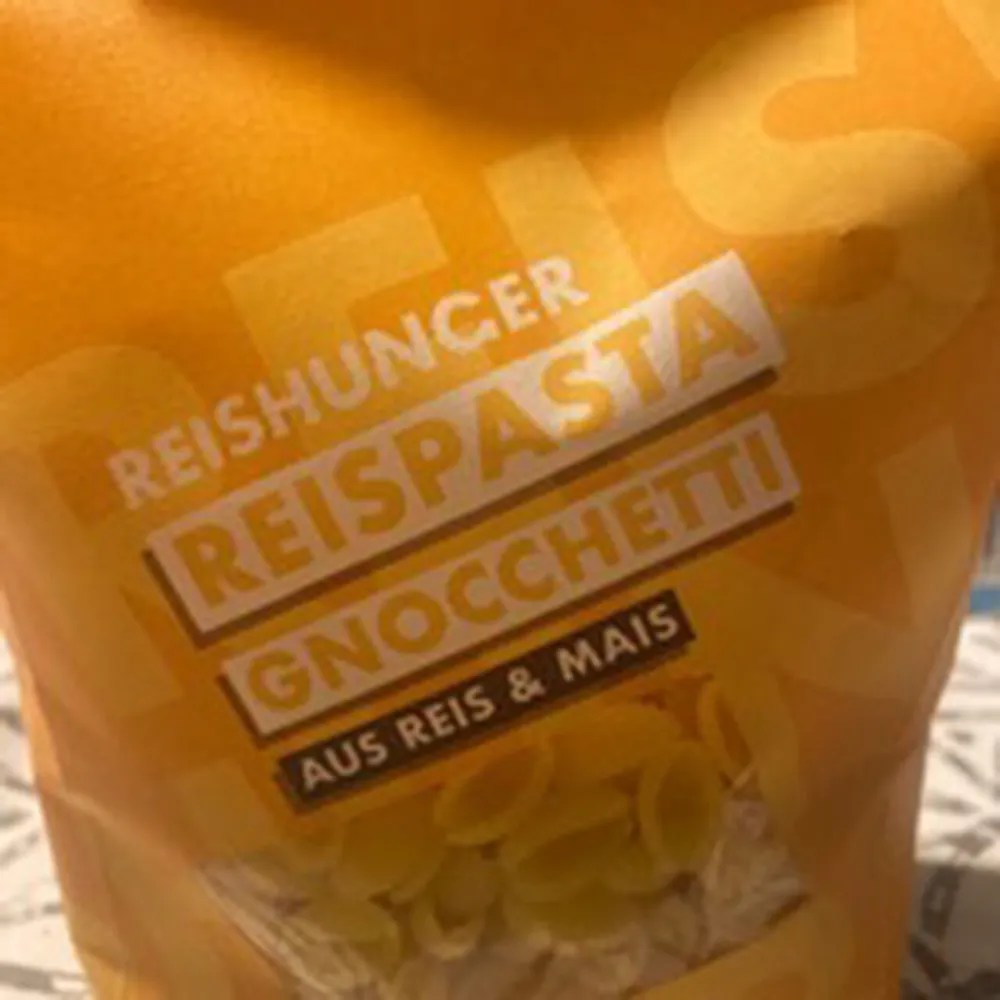 Reisnudeln Gnocchetti