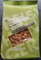 Nudeln, Fusilli Reis u. Kichererbsen