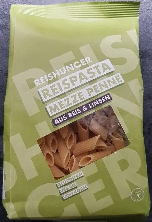 Nudeln, Penne, Reis u. Linsen