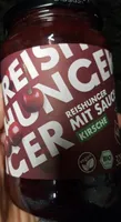 Reishunger mit Sauce Kirsche
