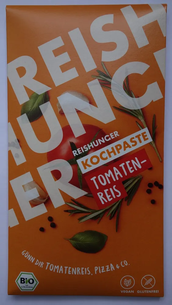 Kochpaste Tomatenreis
