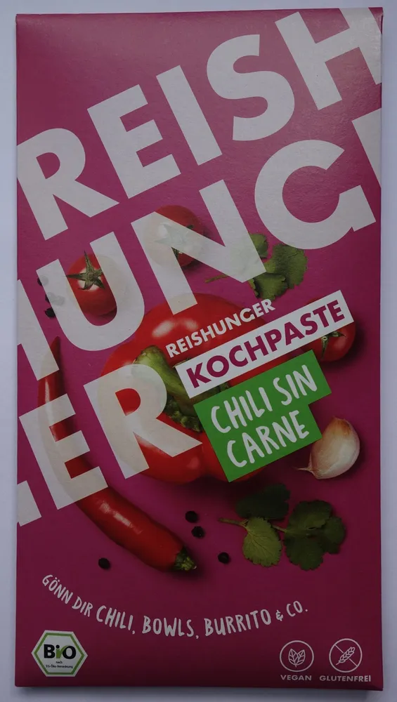 Kochpaste Chili sin Carne