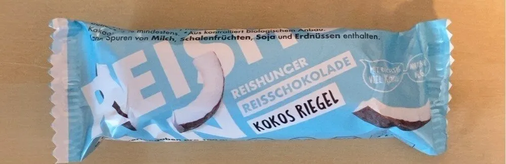 Reishunger Kokos Riegel