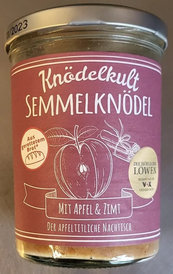 Semmelknödel mit Apfel & Zimt