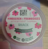 HIMBEEREN • FRAMBOISES gefriergetrocknet • lyophilisées SNACK