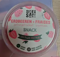 ERDBEEREN • FRAISES gefriergetrocknet • lyophilisées SNACK