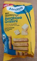 Bio Glutenfrei Bergkäse Grissini
