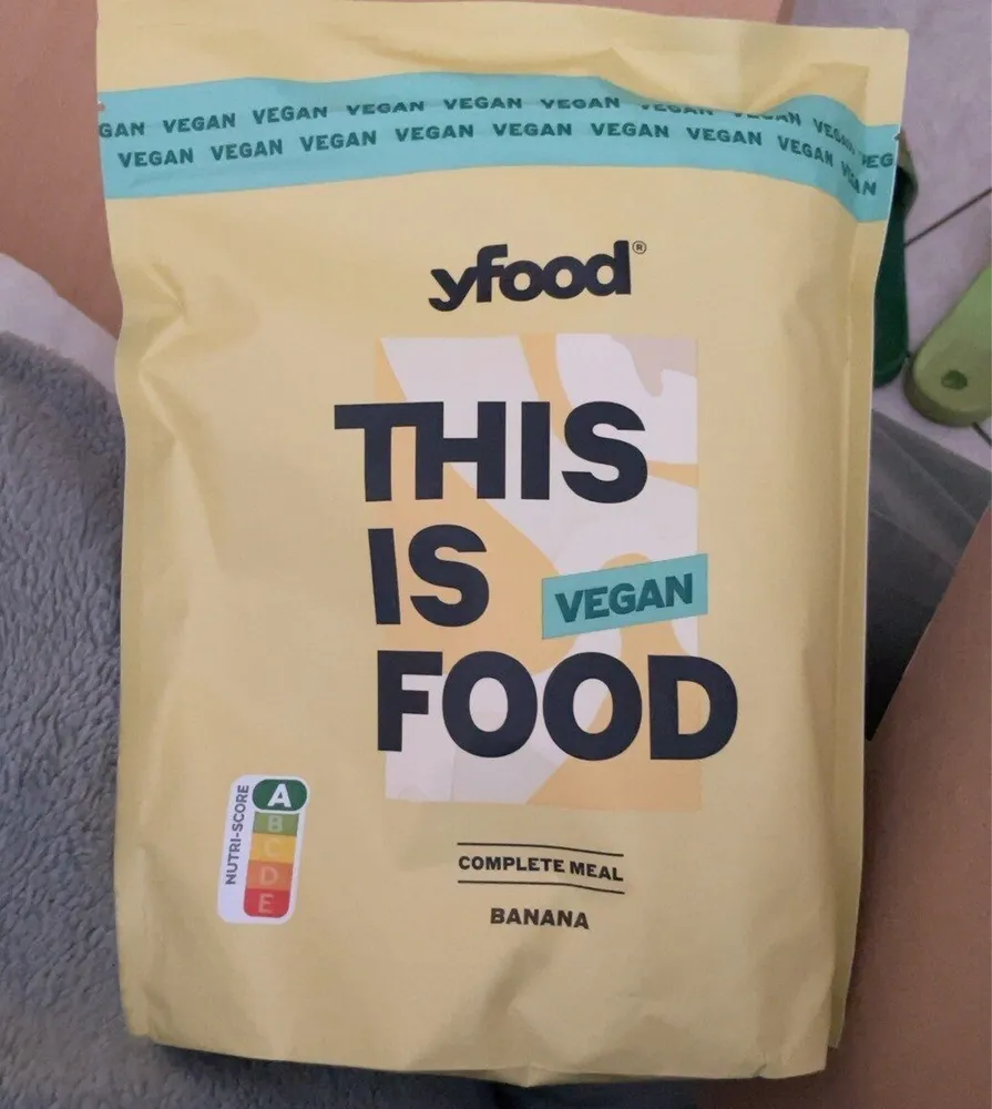 yfood complete meal banana