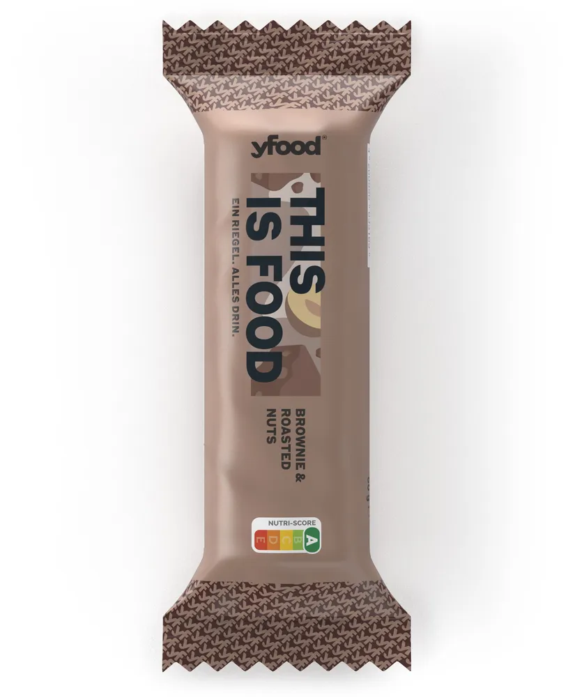 yfood Riegel Brownie & Roasted Nuts