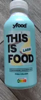 Pina colada lassi