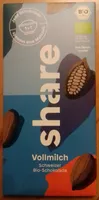 Share chocolat au lait