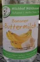 Bananen Buttermilch
