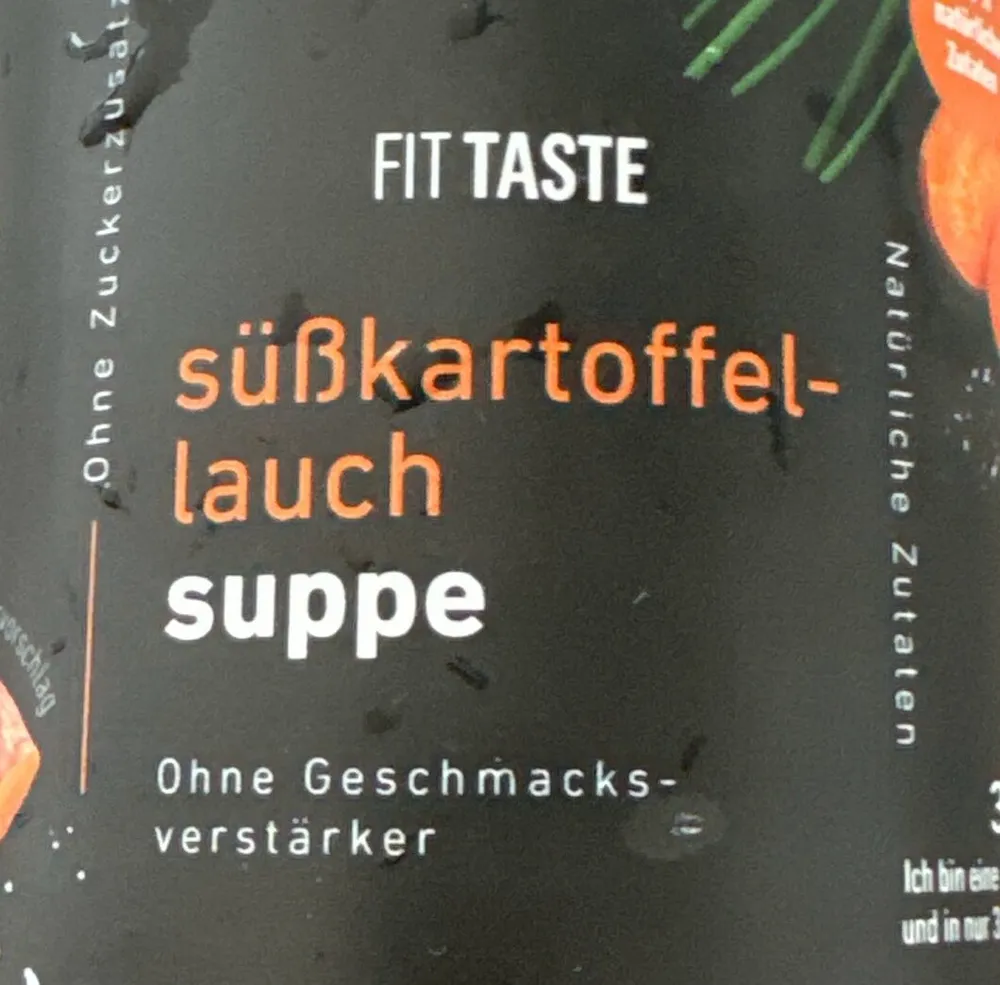 Süßkartoffel-Lauch Suppe