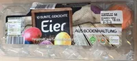 10 Bunte, Gekochte Eier