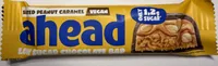 Salted Peanut Caramel Vegan Low Sugar Chocolate Bar