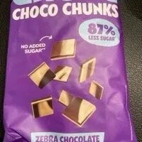 Choco Chunks Zebra Chocolate