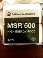 MSR 500, High Energy Food