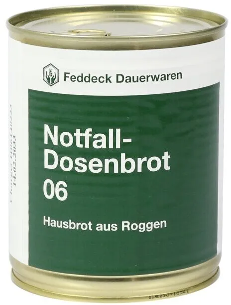 Notfall-Dosenbrot Roggen