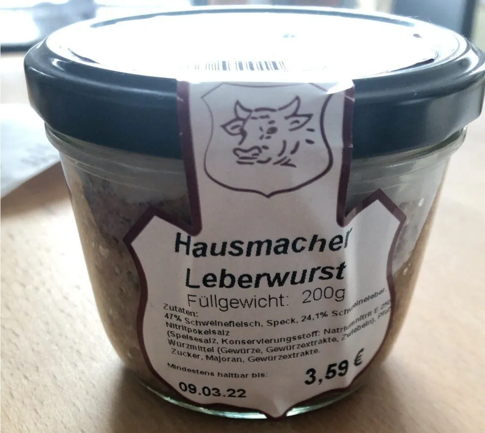 Hausmacher Leberwurst