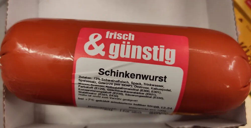 Schinkenwurst
