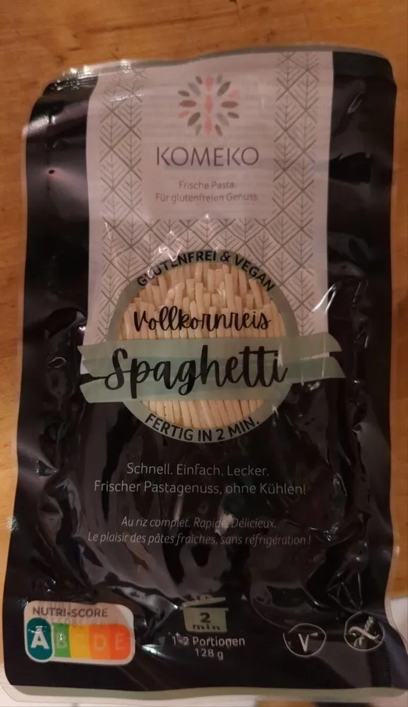 Spaghetti sans gluten