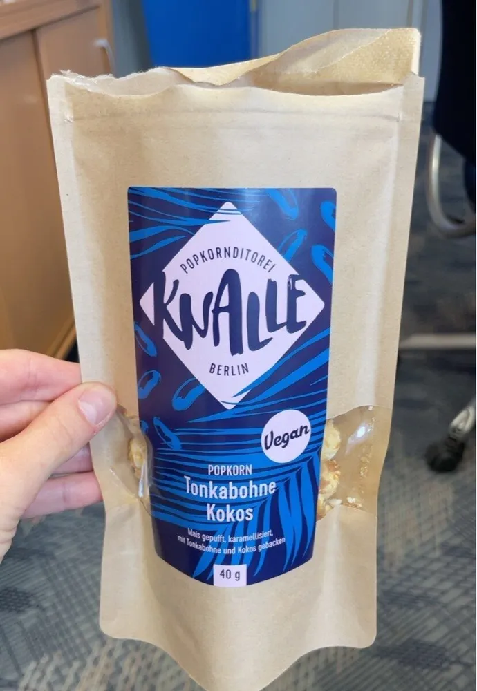 Tonkabohne Kokos Popcorn