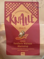 Popkorn Kandierte Walnuss Ahornsirup