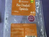 Bio Dinkel Spätzle