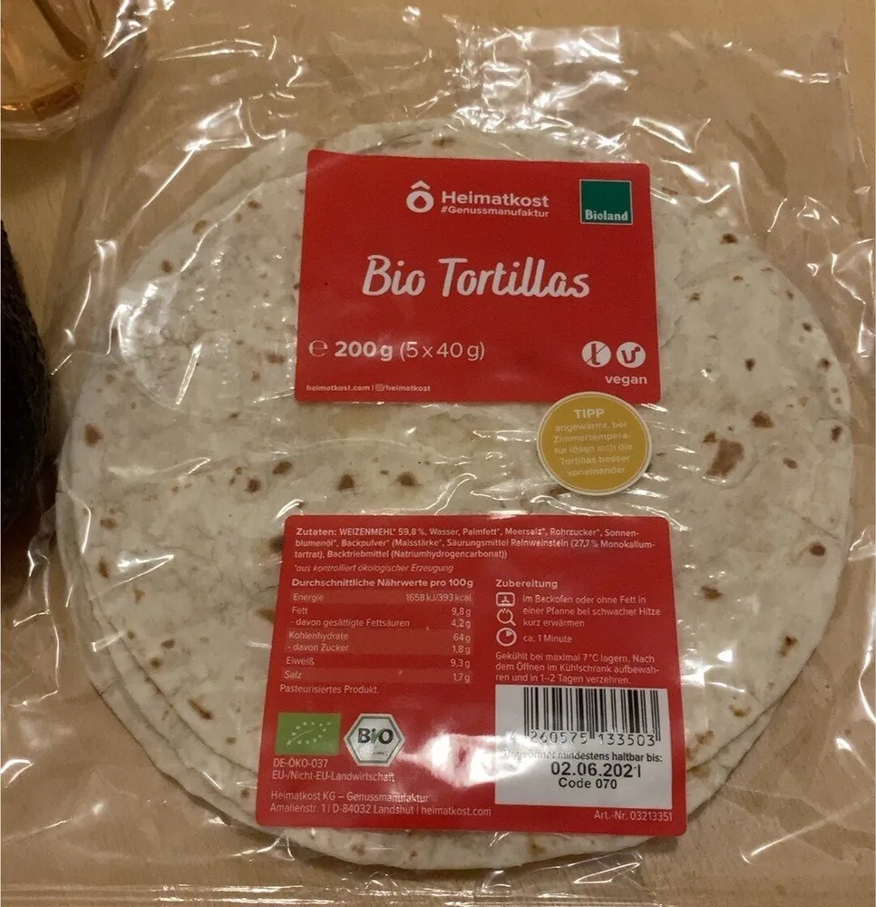 Bio Tortillas
