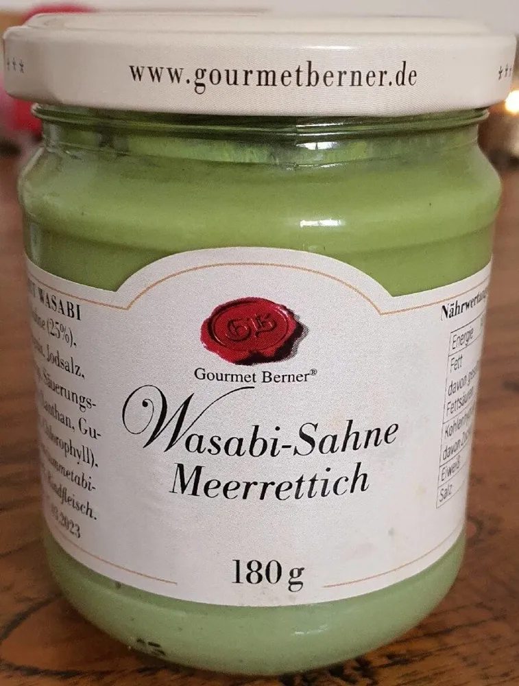 Wasabi-Sahne-Meerrettich